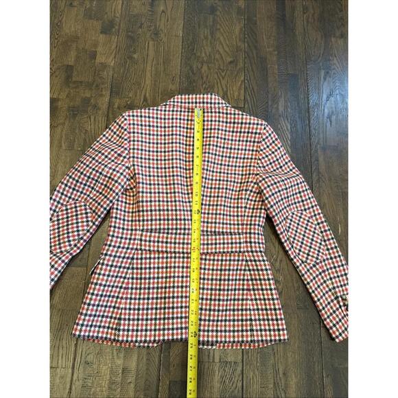 Talbots Wool Blend Notched Collar Plaid Blazer – Multicolor – Size 8 – NEW ! - Picture 7 of 7